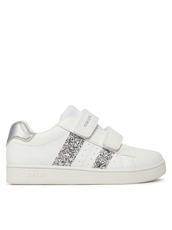 Geox Sneakersy J Eclyper Girl J45LRA 000BC C0007 S Biały