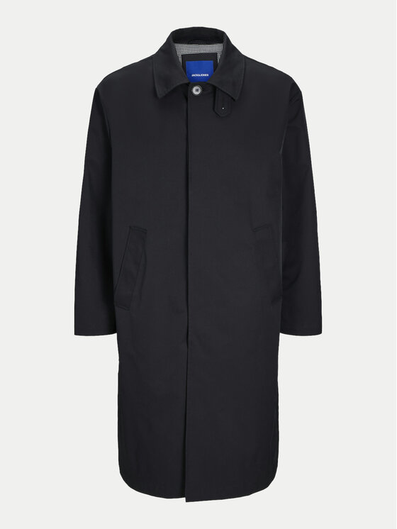 Jack&Jones Płaszcz przejściowy Pilo 12260472 Czarny Regular Fit