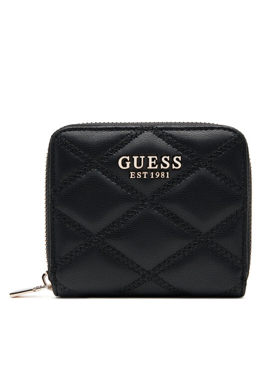 Guess Mały Portfel Damski SWQG96 32137 Czarny