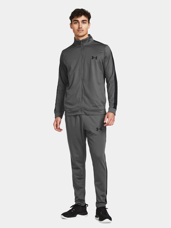 Under Armour Dres Ua Knit Track Suit 1357139-025 Szary Fitted Fit