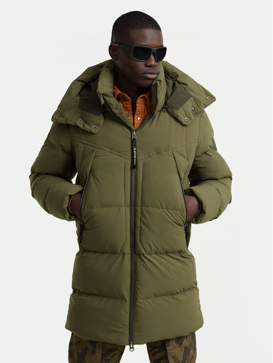 G-Star Raw Kurtka zimowa G- Whistler D25347-D518 Zielony Regular Fit