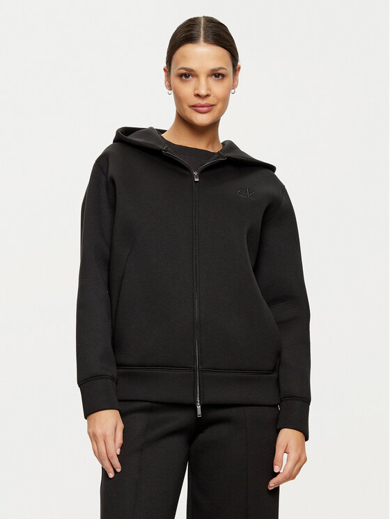 Calvin Klein Bluza K20K208087 Czarny Relaxed Fit