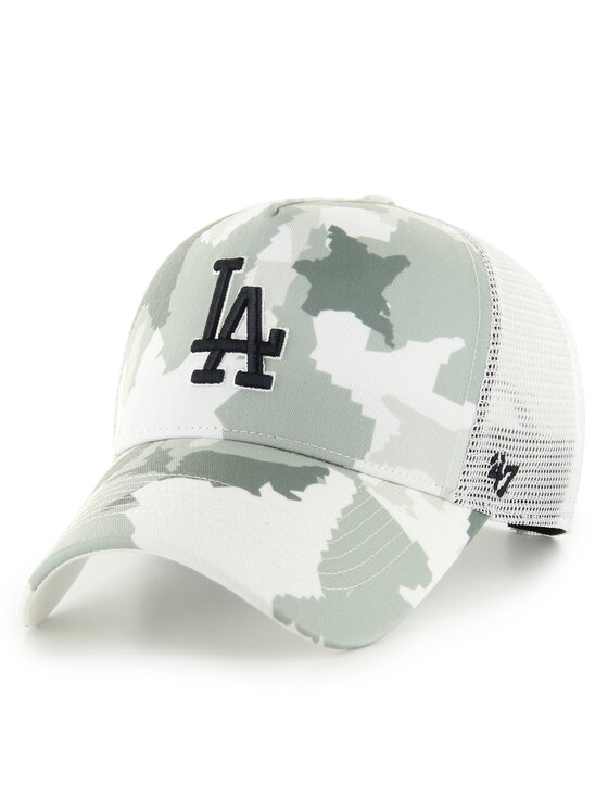 47 Brand Czapka z daszkiem MLB Los Angeles Dodgers Digital Star '47 Offside Dt B-DGTSO12PTP Szary