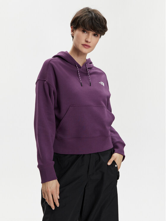 The North Face Bluza NF0A880P Fioletowy Regular Fit