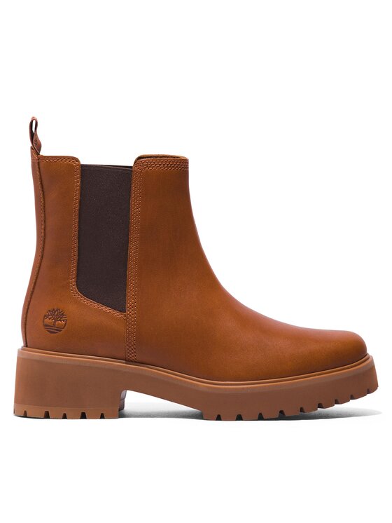 Timberland Sztyblety Carnaby Cool Basic Chlsea TB0A41E6F131 Brązowy