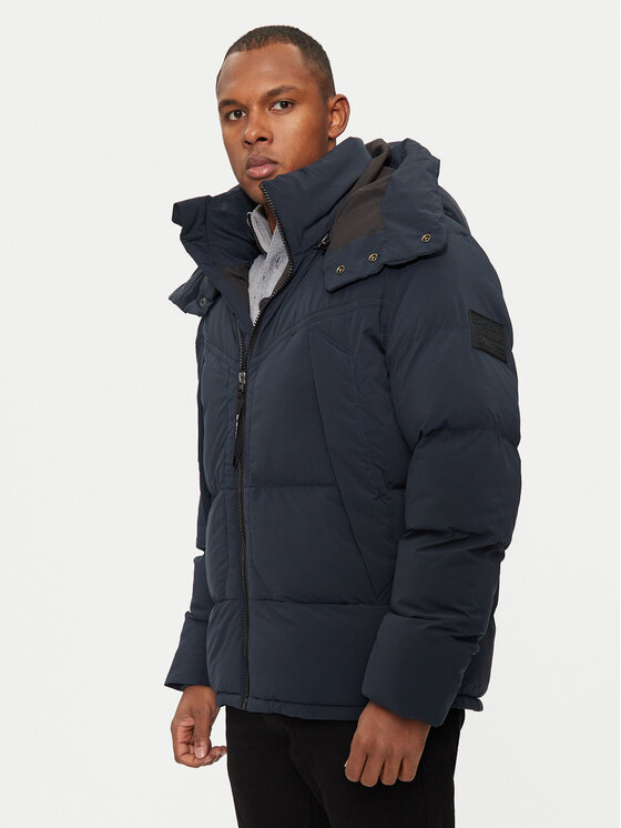 G-Star Raw Kurtka zimowa G- Whistler D25345-D518 Granatowy Regular Fit