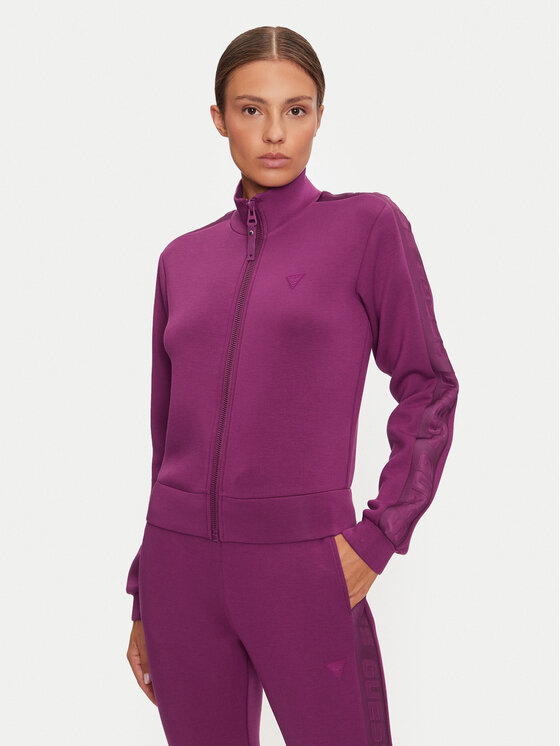 Guess Bluza New Allie V2YQ17 K7UW2 Różowy Regular Fit