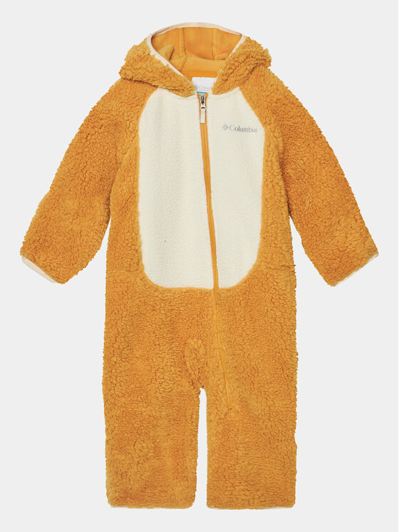 Columbia Kombinezon zimowy Foxy Baby™ Sherpa Bunting Żółty Regular Fit