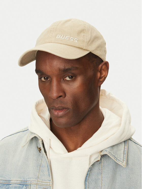 Guess Czapka z daszkiem Z5GZ03 WO07T Beżowy