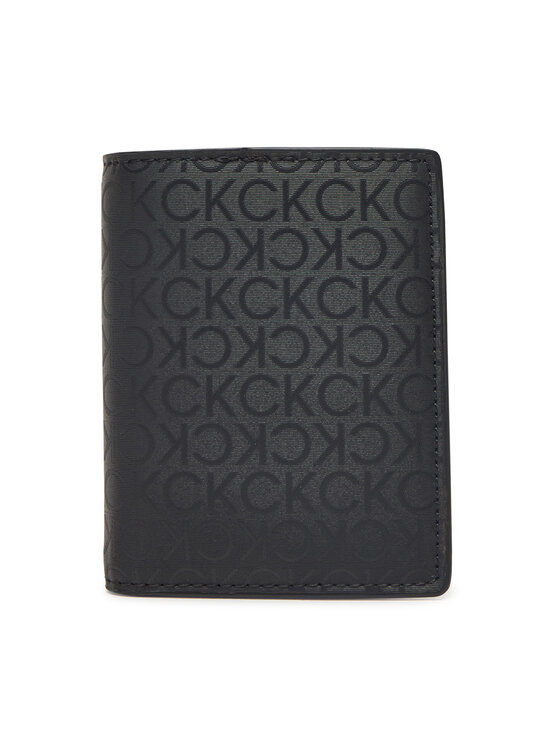 Calvin Klein Portfel męski Ck Sleek Bifold 7Cc W/Coin K50K512866 Czarny