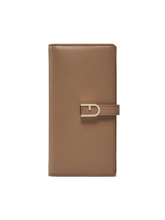 Furla Duży Portfel Damski Flow Continental Bifold WP00402-BX2045-1257S-1007 Beżowy