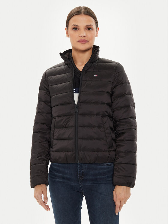 Tommy Jeans Kurtka puchowa DW0DW17746 Czarny Regular Fit