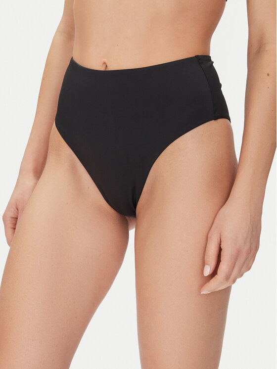 Calvin Klein Swimwear Dół od bikini High Waist Bikini KW0KW02706 Czarny