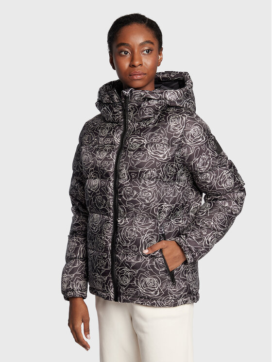 Head Kurtka puchowa Rebels Star Phase 824142 Czarny Regular Fit