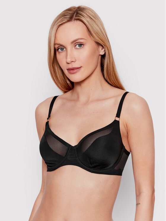 Chantelle Biustonosz z fiszbiną Pure Light C10M10 Czarny