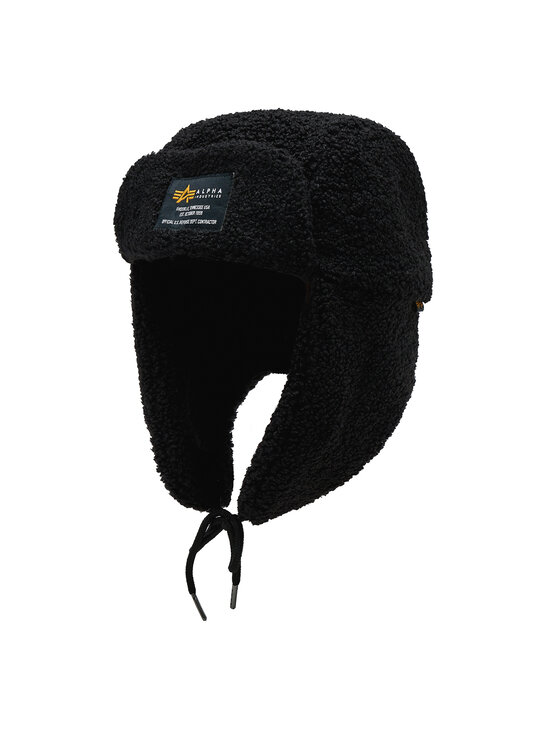 Alpha Industries Czapka Alpha Teddy Hat 108903 Czarny