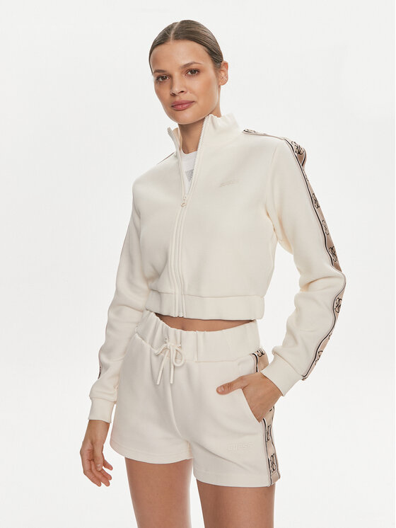 Guess Bluza V3RQ12 KB3P2 Szary Regular Fit