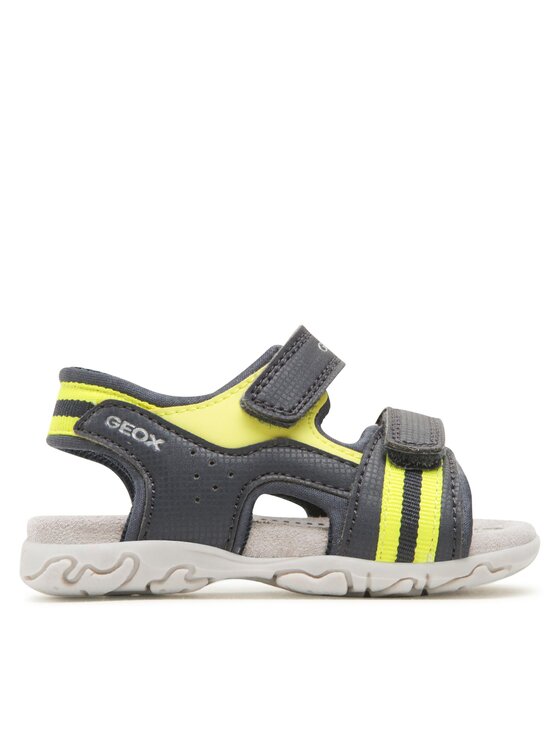 Geox Sandały B Sandal Flaffee Boy B3559C000CEC4502 M Granatowy