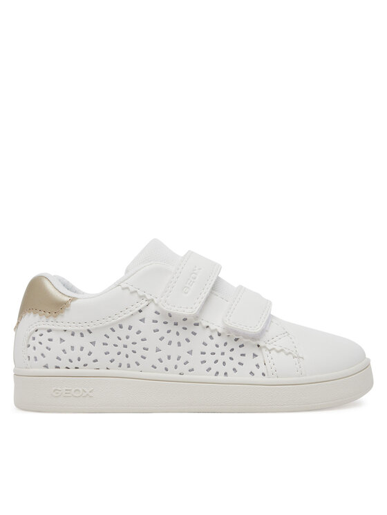 Geox Sneakersy J Eclyper J55LRA 000BC C0588 S Biały