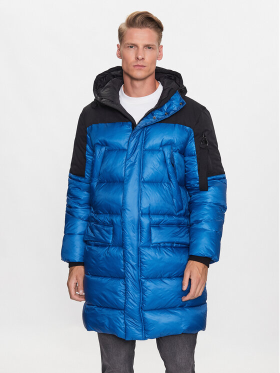 REPLAY Kurtka zimowa M8360.000.84174D Niebieski Regular Fit