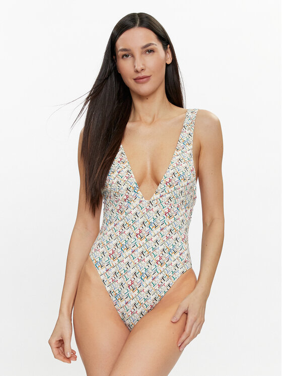Tommy Hilfiger Strój kąpielowy UW0UW05273 Kolorowy
