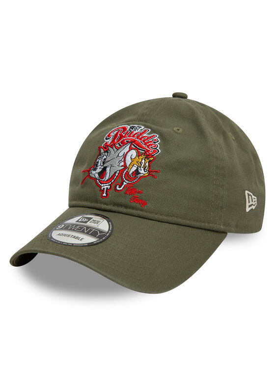 New Era Czapka z daszkiem Tom & Jerry 9TWENTY 60595265 Khaki
