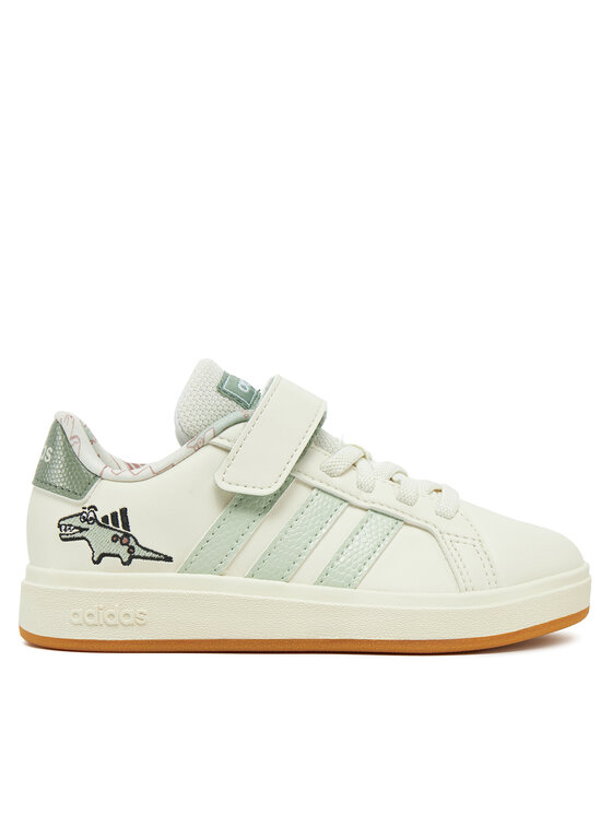 adidas Sneakersy Dino Grand Court 2.0 JI3896 Biały