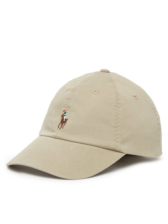 Polo Ralph Lauren Czapka z daszkiem 211954881003 Beżowy