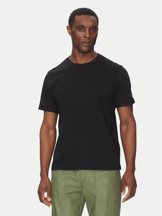 Champion T-Shirt 220761 Czarny Loose Fit