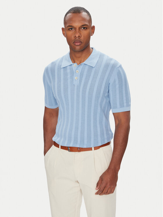 Baldessarini Polo B4 50024.5232 Zielony Slim Fit