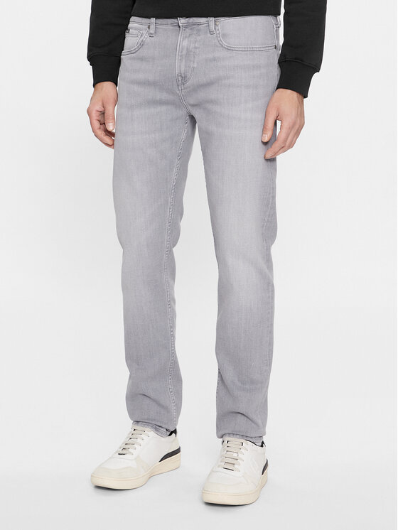 Pepe Jeans Jeansy PM207388 Szary Slim Fit