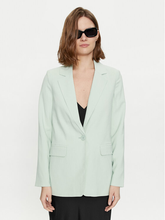 Vero Moda Marynarka Carmen 10287190 Zielony Boxy Fit