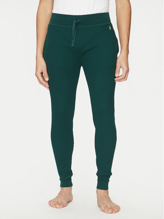 Polo Ralph Lauren Spodnie piżamowe 714899616005 Zielony Regular Fit