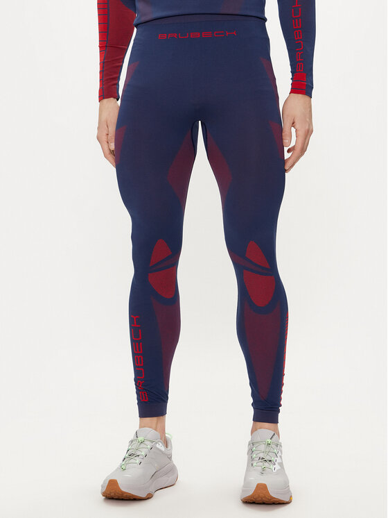 Brubeck Bielizna termoaktywna dolna LE1186M Granatowy Slim Fit