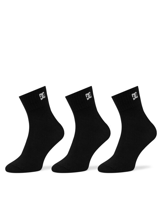 DC Skarpety AS_DC_01Z_SS25 (3-PACK) Czarny