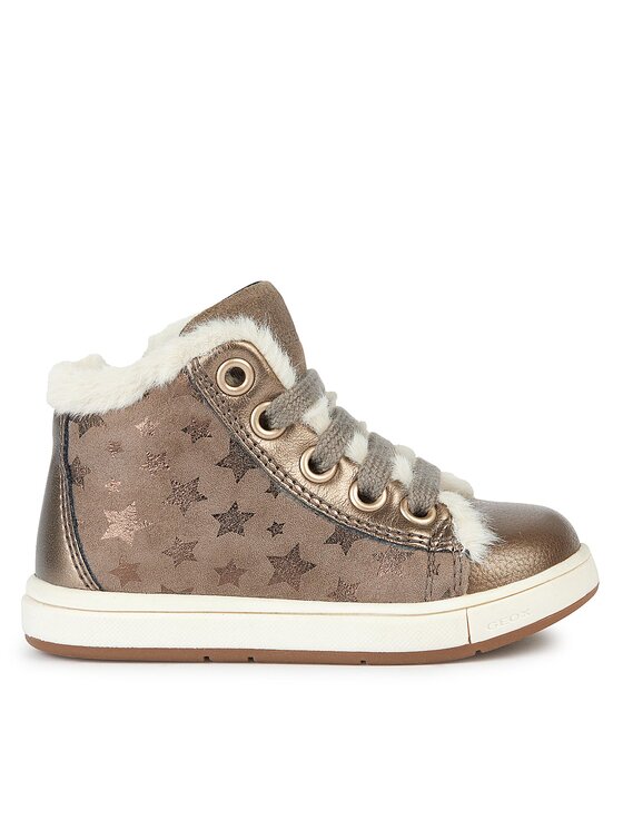 Geox Sneakersy B Trottola Girl B364AD 007NF C9006 S Szary