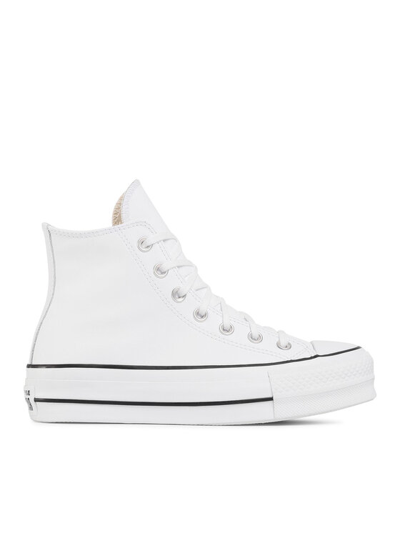 Converse Trampki Chuck Taylor All Star Lift Clean Hi 561676C Biały