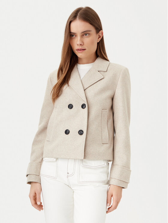 ONLY Kurtka przejściowa Freja 15320983 Beżowy Regular Fit
