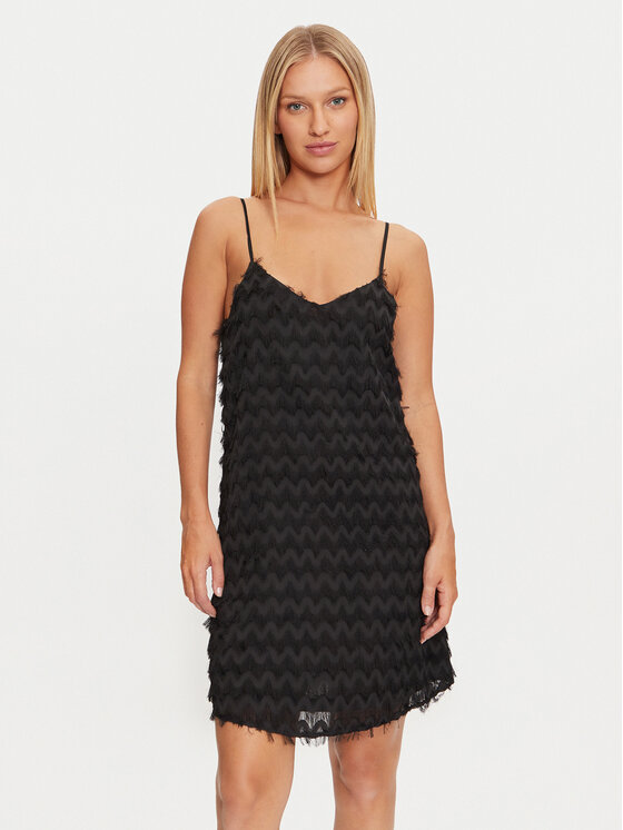 ONLY Sukienka koktajlowa Karla 15331748 Czarny Regular Fit