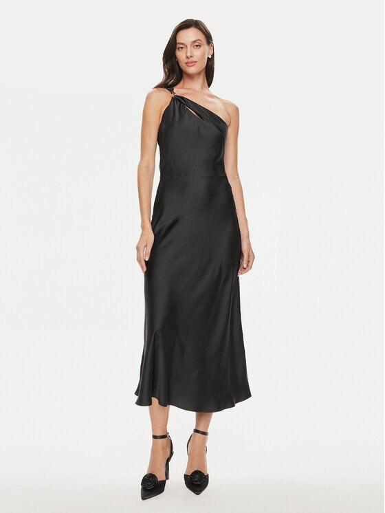 Imperial Sukienka koktajlowa ADOJHBA Czarny Regular Fit