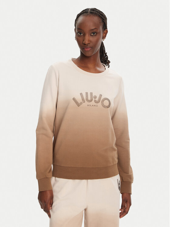 Liu Jo Sport Bluza TA5114 FS090 Beżowy Regular Fit