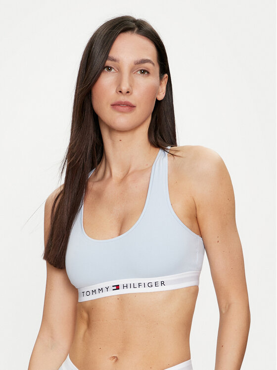 Tommy Hilfiger Biustonosz top UW0UW04143 Niebieski