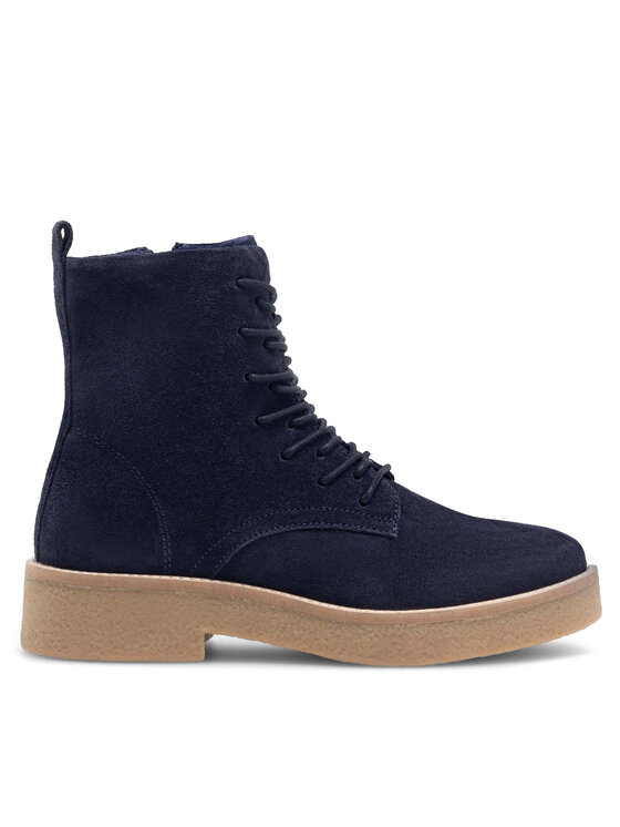 Sergio Bardi Botki KAP-C1045-01SB Granatowy