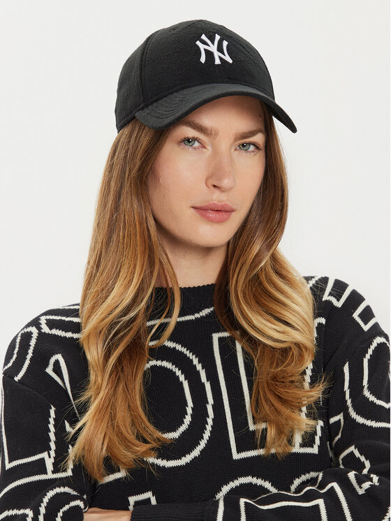 New Era Czapka z daszkiem Cosy New York Yankees 60565258 Czarny