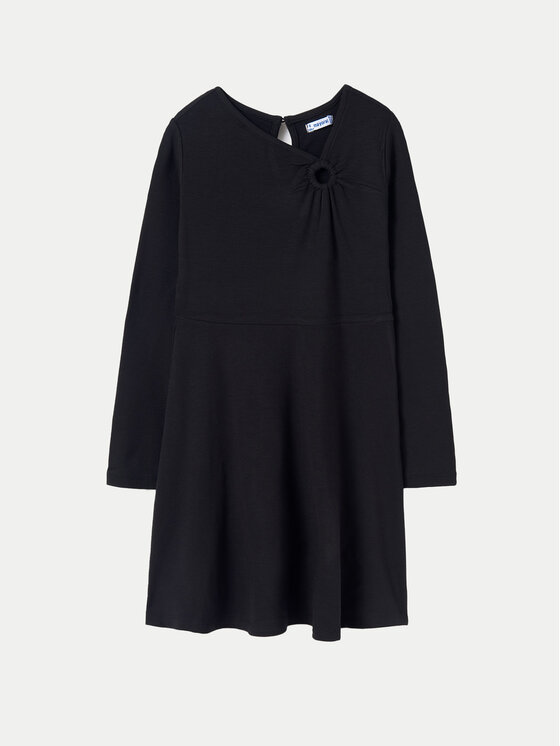 Mayoral Sukienka elegancka 7985 Czarny Regular Fit