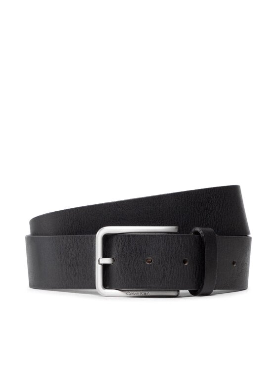 Calvin Klein Pasek Męski Warmth Oiled Grain 35Mm K50K509654 Czarny