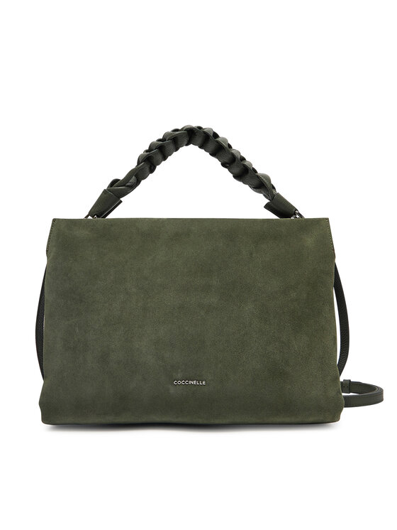 Coccinelle Torebka P6P Boheme Suede Bimaterial E1 P6P 19 02 01 Zielony