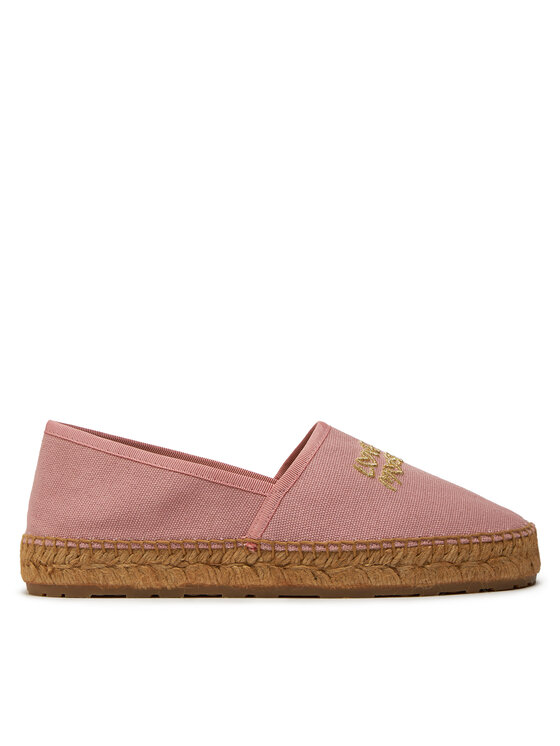 LOVE MOSCHINO Espadryle JA10572G0IJP5609 Różowy