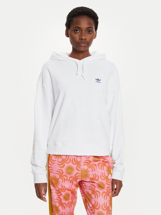 adidas Bluza Adibreak IS2435 Biały Loose Fit
