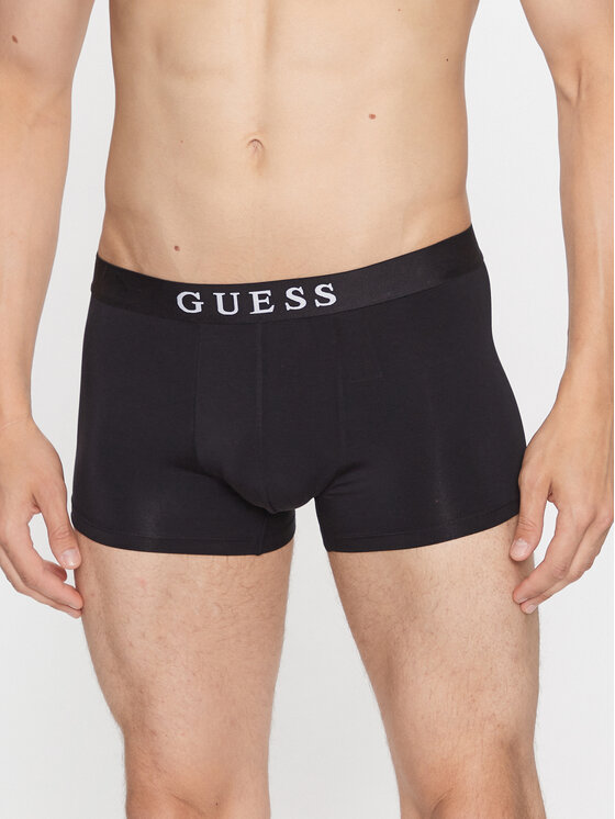 Guess Bokserki U3BF00 KBF90 Czarny